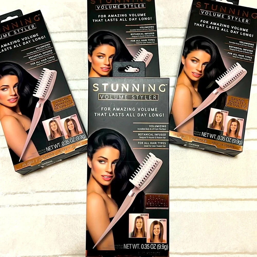 Stunning Volume Styler for amazing volume that lasts all day long